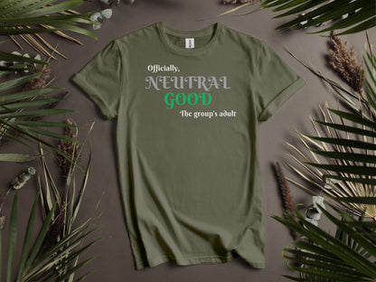 Neutral Good, Officially, The group's adult T-Shirt