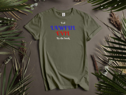 Lawful Evil, Evil By The Book T-Shirt