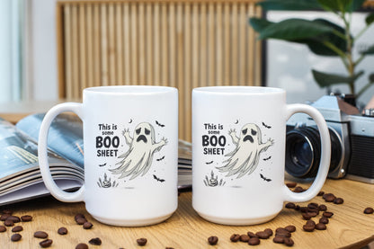 This Is Some Boo Sheet Ghost Halloween Mug