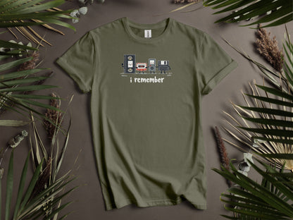 Nostalgic Retro Tech Collection I Remember T-Shirts