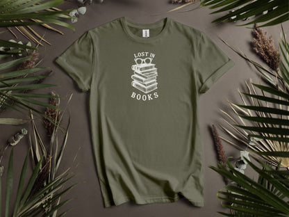 Lost in Books Bibliophile T-Shirt