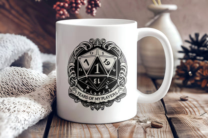 Tears of my Players DM Ceramic Coffee Mug