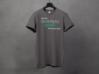 Neutral Good, Officially, The group's adult T-Shirt