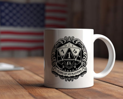 Tears of my Players DM Ceramic Coffee Mug