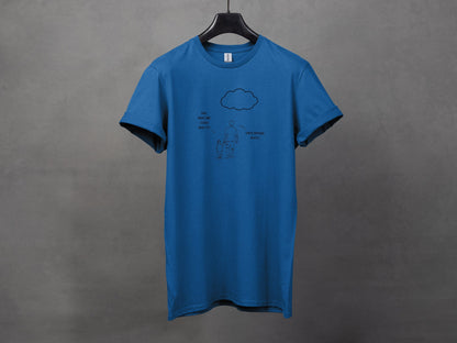 "Dad, What are clouds made of?" Linux T-Shirt