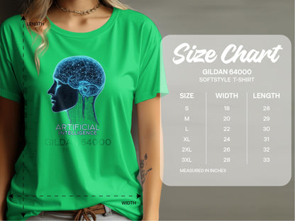 Artificial Intelligence Graphic Design T-Shirts