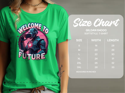 Futuristic Robot Design Welcome to the Future T-Shirts