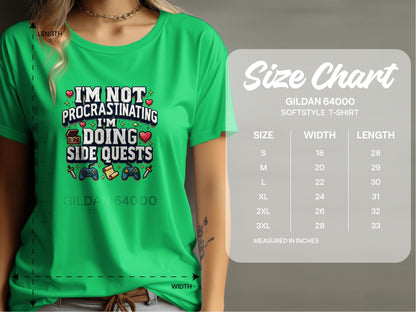 I'm Not Procrastinating I'm Doing Side Quests T-Shirts