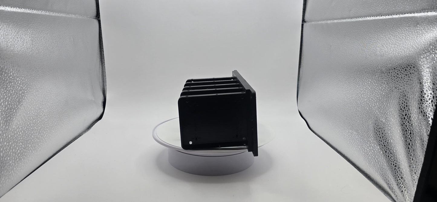 2U Raspberry Pi + 2.5" SSD Rack Mount for 10" Mini Racks