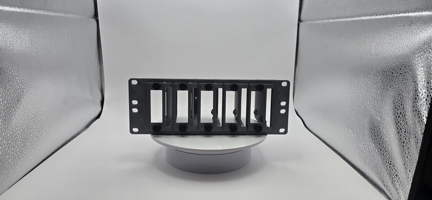 2U Raspberry Pi + 2.5" SSD Rack Mount for 10" Mini Racks