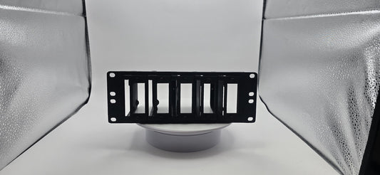 2U Raspberry Pi + 2.5" SSD Rack Mount for 10" Mini Racks